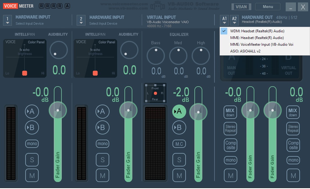 CurrentVoicemeeterSetup