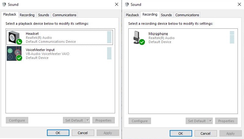 WindowsSoundControlMicandOutput